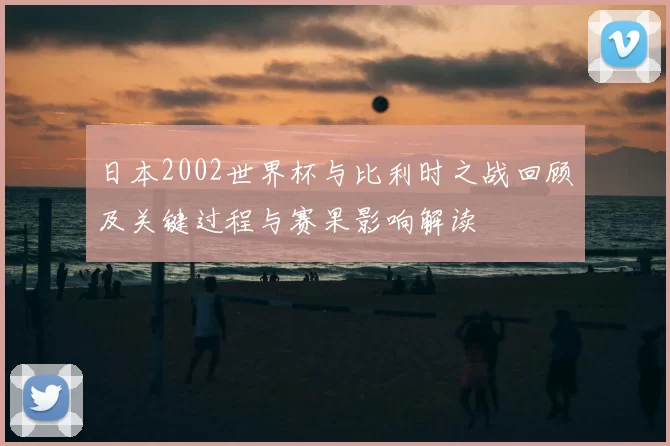 日本2002世界杯与比利时之战回顾及关键过程与赛果影响解读